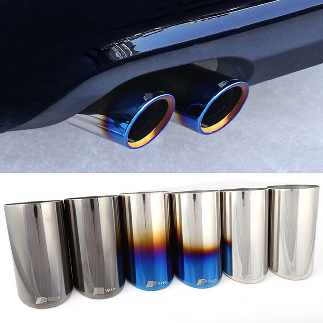 09 10 11 12 13 14 15款老款奥迪A4L尾喉Q3专用装饰排气管改装Q5