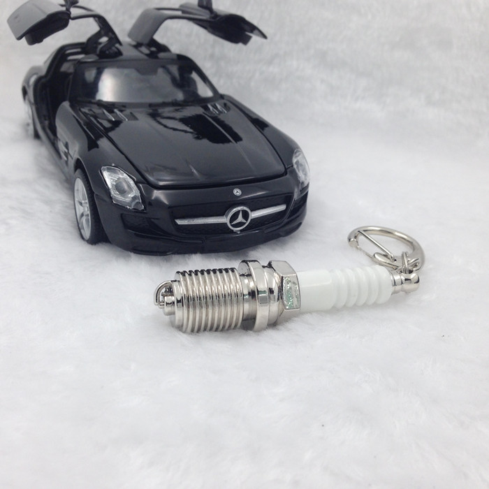 hellaflush金属钥匙链挂件 点火 火花塞 iacro改装汽车钥匙扣