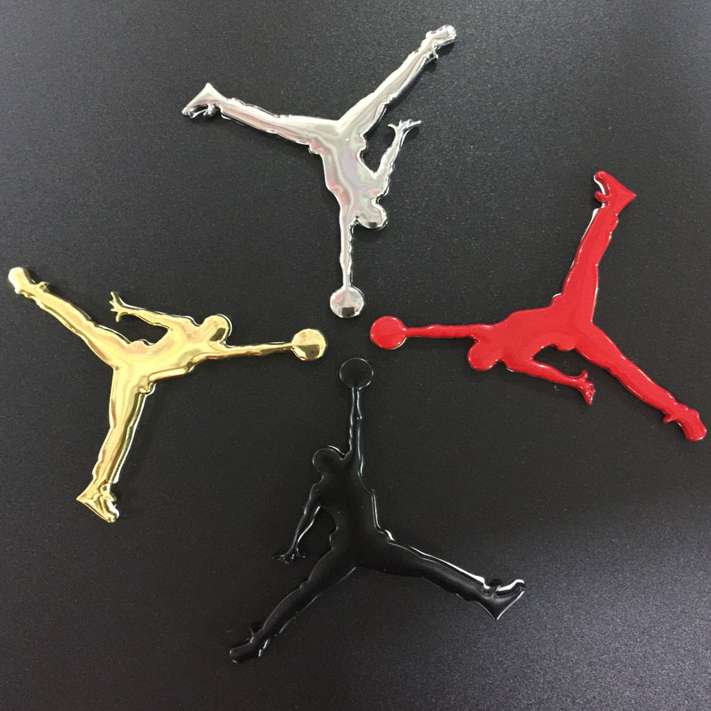 3d标志立体金属黑色装饰贴