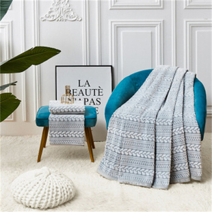 杉杉家纺披肩毯盖毯毛毯QFS-20911爱意生活剪花绒毯QFS-20912定制