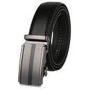 带 潮休闲中年青年年轻人商务卡扣裤 男士 皮带自动扣腰带韩版