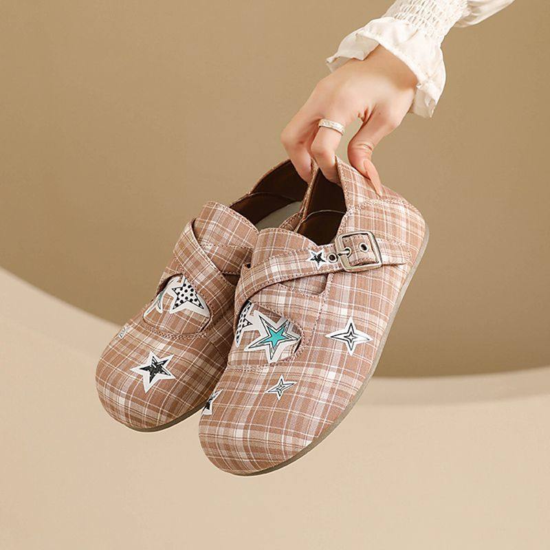 厚底内增高小众设计勃肯鞋女2026新款春季女鞋子百搭爆款豆豆板鞋,女鞋,时尚休闲鞋,淘宝优惠券,粉丝福利购,淘宝优惠卷