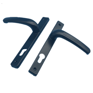 85型门锁把手铝合金平门锁执手193孔距对穿执手锁断桥铝门锁把手