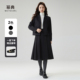 小西装 幂典黑色毛呢西装 外套 秋冬大学生面试正装 短款 套装 女士新款