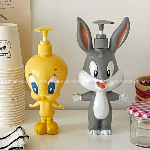 可爱分装瓶按压式大容量沐浴露瓶