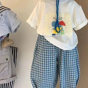 男童夏套装2025新款帅气时髦短袖