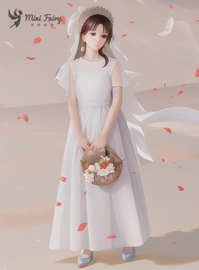 【MiniFairy高端儿童礼服定制专拍】花童公主裙中大童洋气表演服