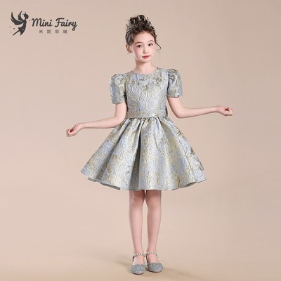 女童生日礼服公主裙蓬蓬裙