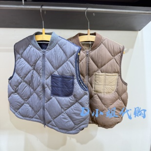 新款 1P9C10420 小江南童装 2025秋装 765 男童女童休闲羽绒服马甲