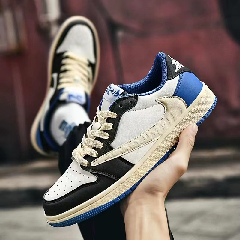 春夏新款AJ1黑红脚趾北卡蓝扣碎篮板黑紫白红芝加哥黑曜石骑行鞋3