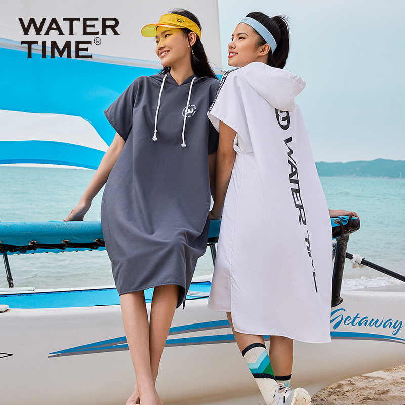 WaterTime 游泳速干吸水浴巾女浴披斗篷浴袍男健身运动专用沙滩巾,运动/瑜伽/健身/球迷用品,浴巾/吸水巾,淘宝优惠券,粉丝福利购,淘宝优惠卷