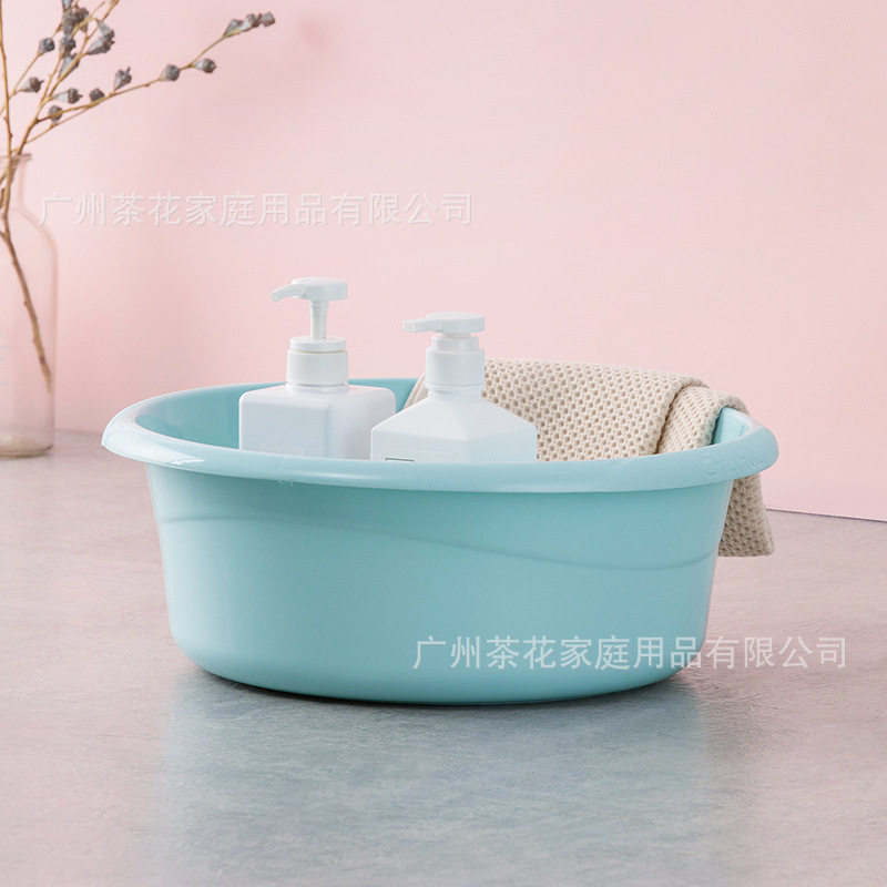 茶花盆PP塑料盆洗衣盆时尚通用