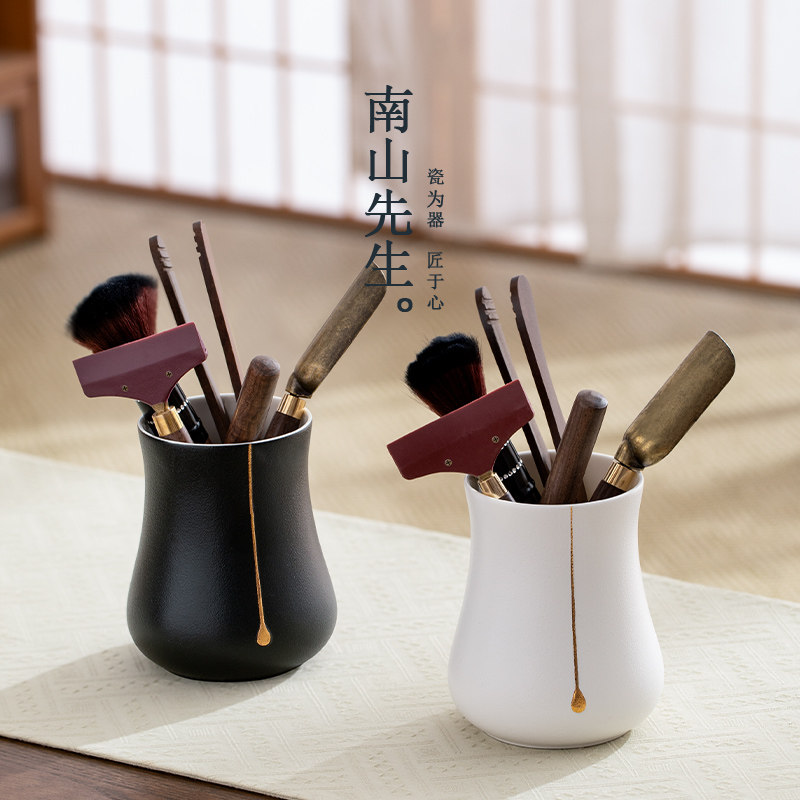 南山先生墨白茶道六君子黑檀木功夫茶具配件家用实木茶夹茶勺简约,餐饮具,茶道/零配,淘宝优惠券,粉丝福利购,淘宝优惠卷