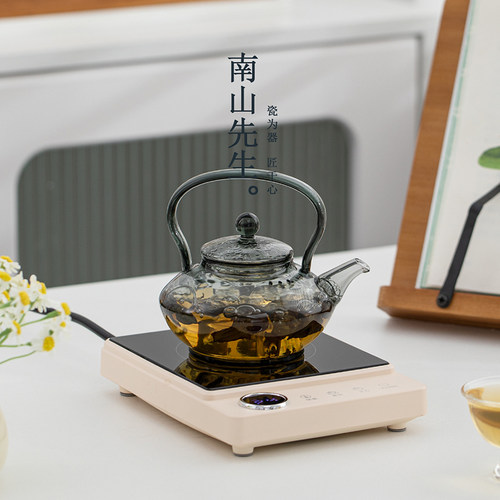 南山先生观岚提梁壶煮茶套装