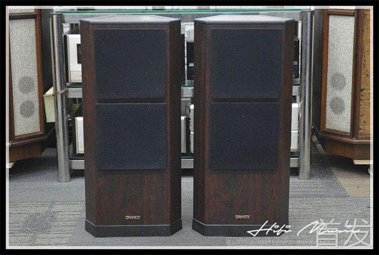 二手原装英国进口tannoy/天朗707五十周年纪念版 8寸同轴落地音箱