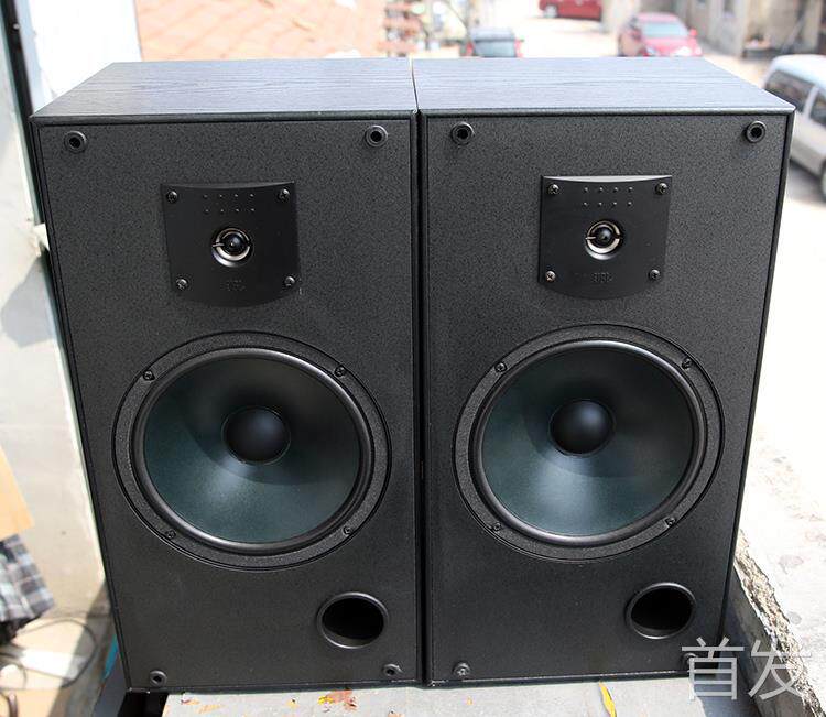 二手原装进口JBL J820M二分频钛膜高音8寸的书架音箱发烧HIFI音响