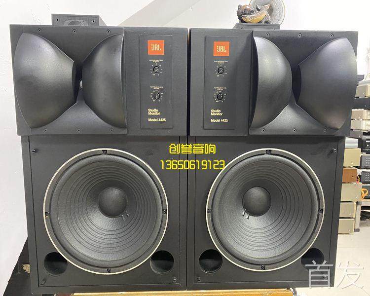 二手进口音响 JBL 4425 美国生产HIFI12寸低音监听发烧落地音箱..