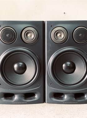 二手德明电子爱华SX-Z870音箱发烧书架HIFI音箱6欧8寸喇叭一对价.