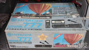 99成新 M777录像机 磁带播放器 VHS磁带放映机.. 日立VT 日本进口