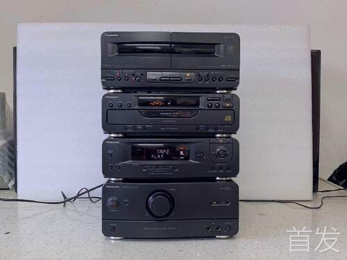 二手德明电子松下组合音响SE-VC818X四分体组合音响可拆卖..