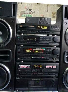 二手原装音响索尼LBT-A790独立5分体大功率组合音响双8寸低音喇叭