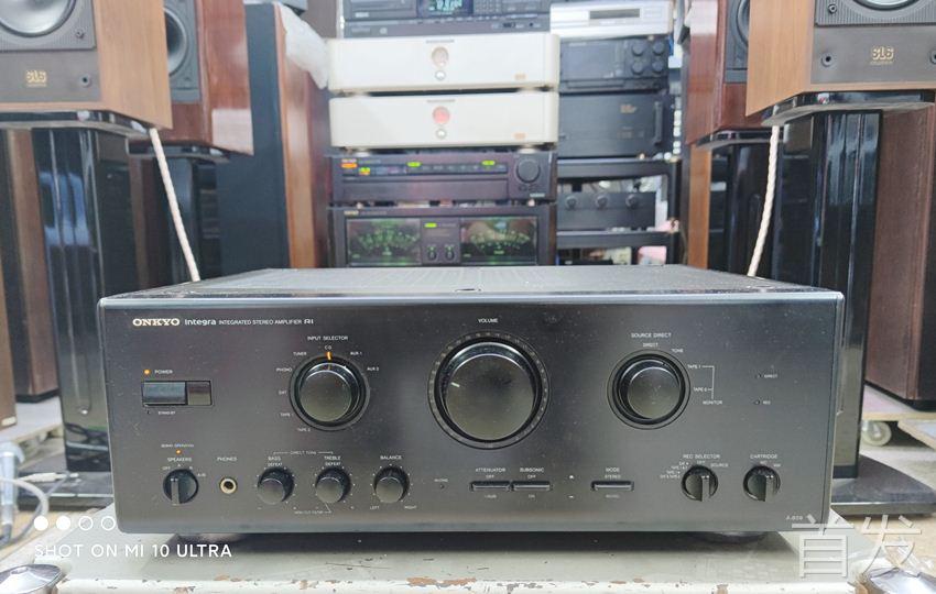 二手进口音响 Onkyo/安桥 A-809发烧HIFI纯功放 成色新雅..