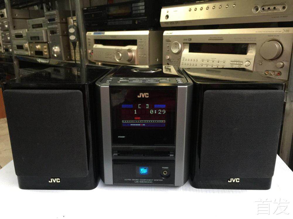 JVC/杰伟世 EX-S1JVC/胜利UX-MD9000黑色钢琴漆音箱组合 迷你音响