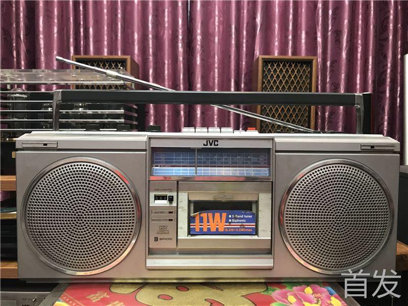 进口日本原装 JVC RC-565LD 收录机 收音机 磁带机 单卡录音机..