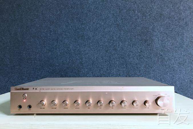 二手原装天逸ad-780卡拉ok前级 混响器 前级效果器.