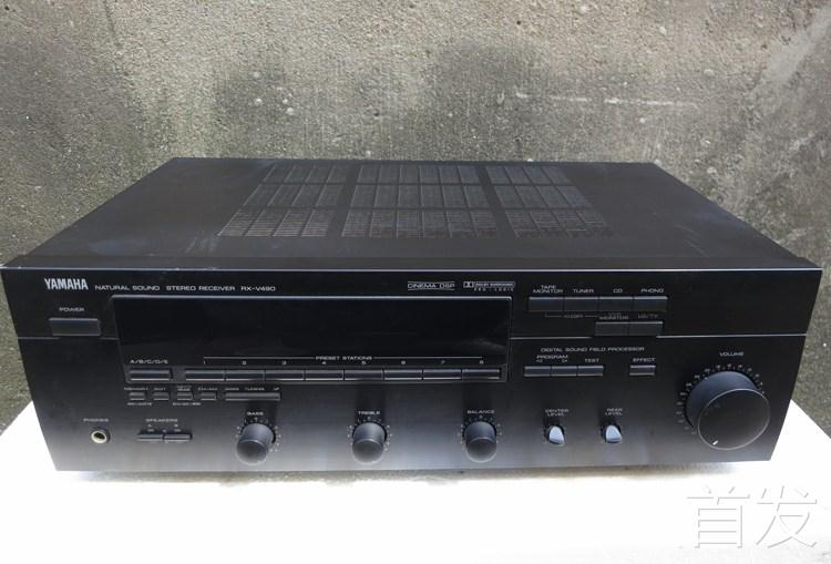 二手进口功放雅马哈 RX-V490 AV5声道功放机音响家庭影院..