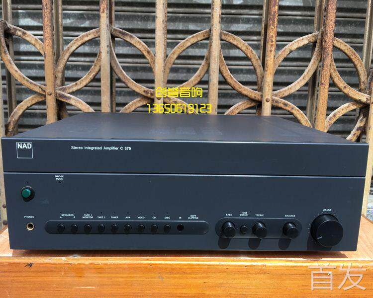 二手进口音响 NAD C370 欧版高端发烧监听纯功放机..