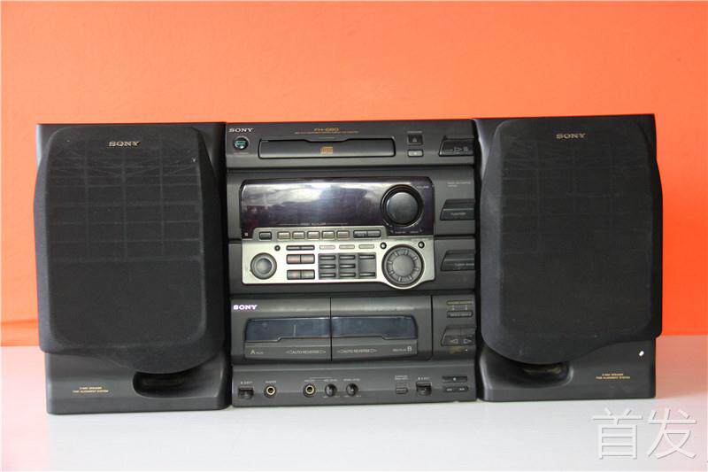 二手进口音响 日本原装索尼fh-g80组合音响 发烧组合音响.