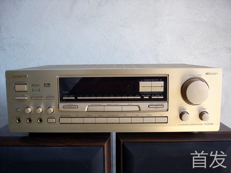 二手原装安桥TX-SE550 卡拉OK功放机5.1声道光钎同轴影院音响进口