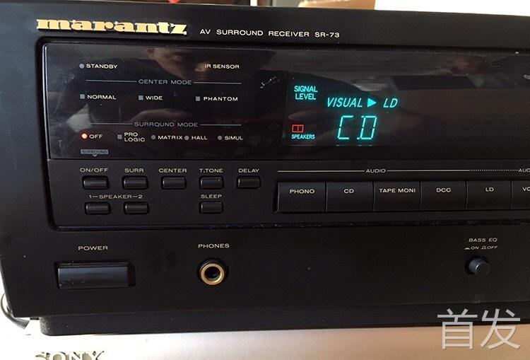 二手原装进口日本马兰士 SR73家用5声道功放机发烧HIFI音响可蓝牙 影音电器 功放 原图主图
