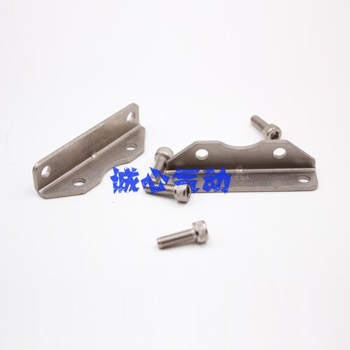 亚德客ACQ气缸LB脚座F-ACQ32/ACQ40/ACQ50-LB/63/80/100固定支架