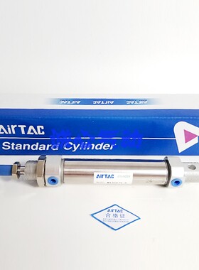 亚德客不锈钢迷你气缸MI16X25/50/75/100/200/225/300-S-CA带磁