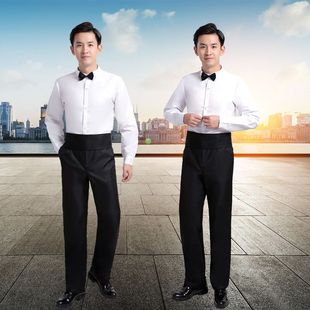 宴会主持人舞台表演新郎伴郎服套装 合唱团演出服男士 西服礼服衬衫