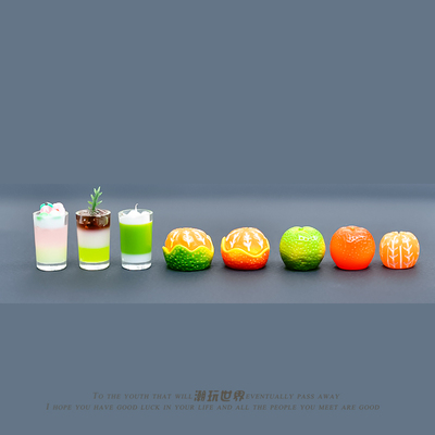 超可爱冰美式汽车中控桌面小摆件