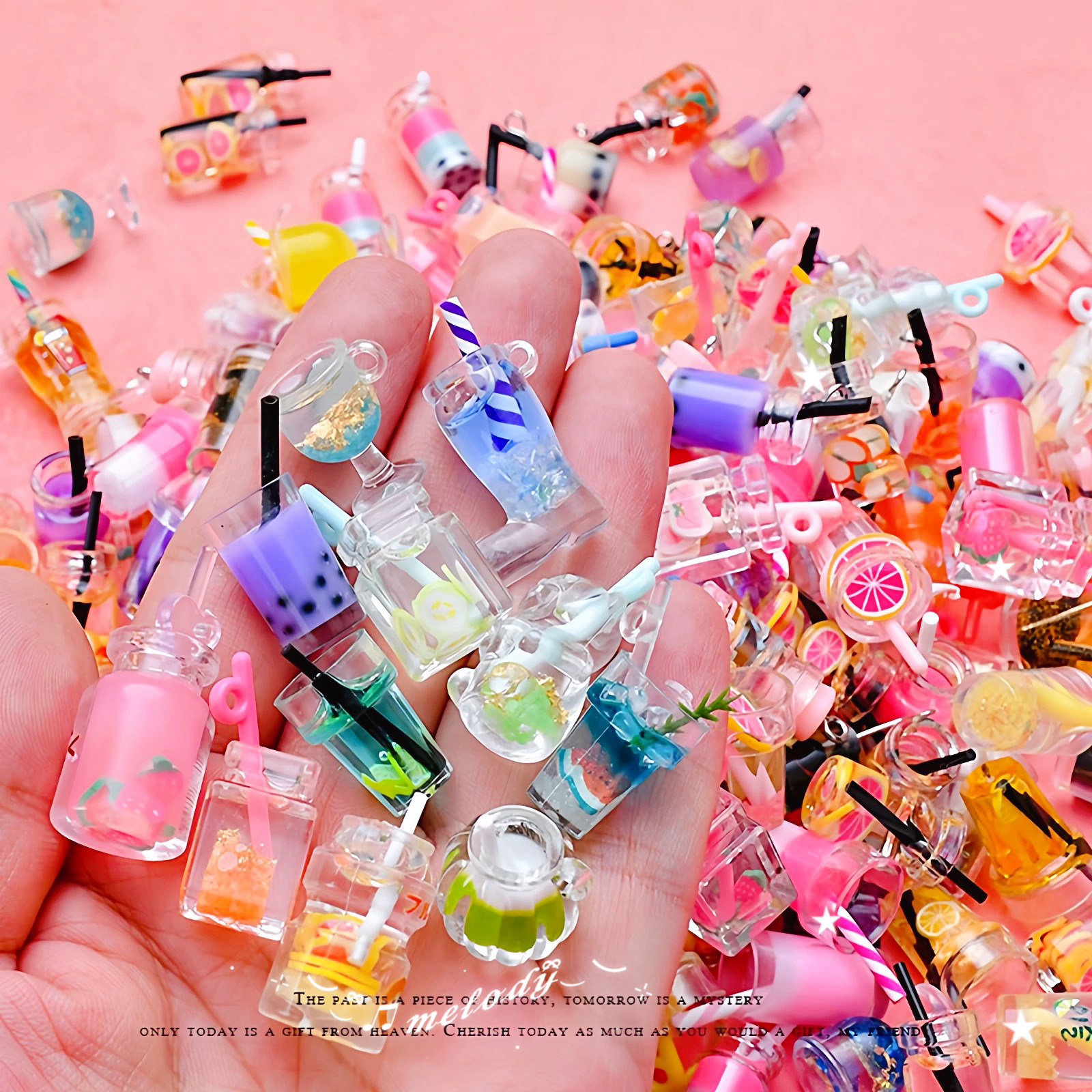 大混款 迷你果汁冷饮吸管杯diy手工配件过家家玩具微缩模型小摆件,玩具/童车/益智/积木/模型,家居/生活场景,淘宝优惠券,粉丝福利购,淘宝优惠卷