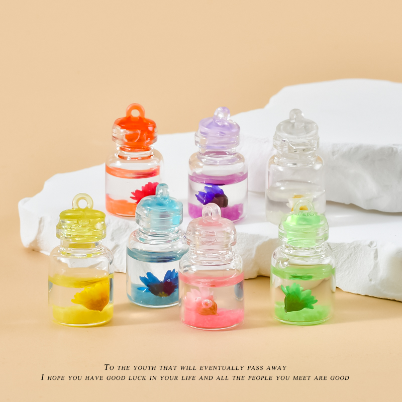 夜光干花漂流瓶diy手工配件