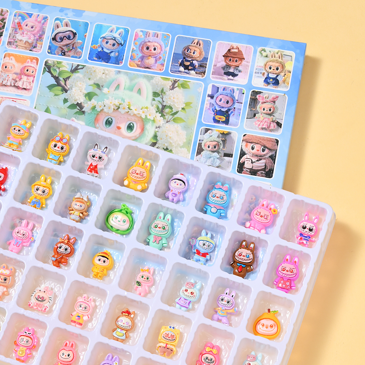 新款40入拉布布盲盒精美摆件儿童礼物老师学生奖励小礼品摆摊批发