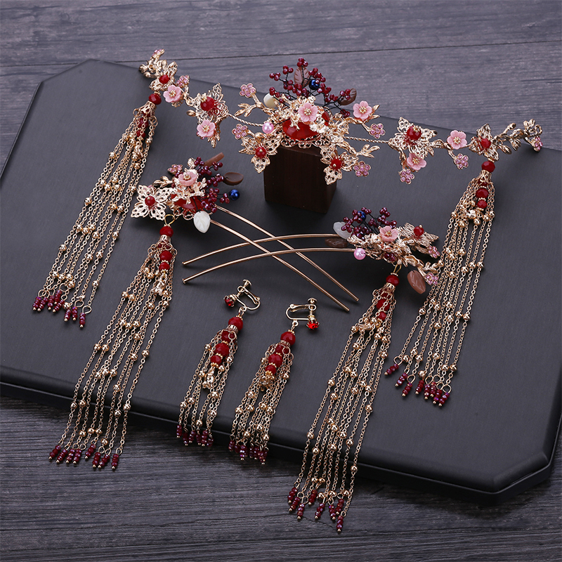 新娘秀禾头饰2020新款婚礼结婚