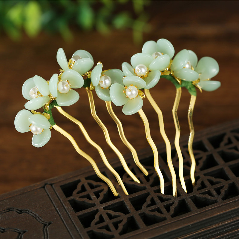 汉服头饰流苏步摇发簪插梳全套超仙简约日常簪子边夹古风发饰套装,饰品/流行首饰/时尚饰品新,发饰,淘宝优惠券,粉丝福利购,淘宝优惠卷