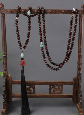 国风斜挎链马面裙配饰女