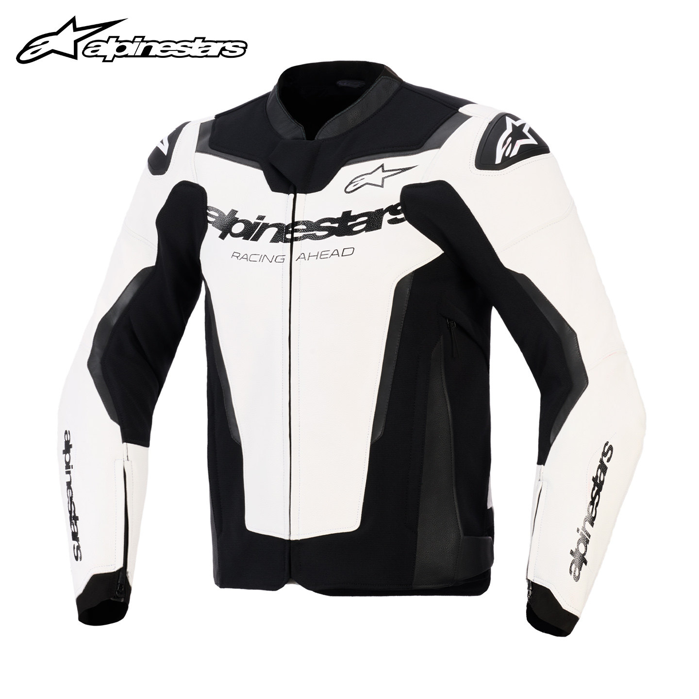 a星秋冬摩托车皮衣GP FORCE V2保暖机车服皮夹克牛皮防摔骑行服男