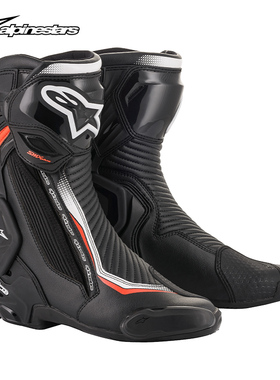 a星alpinestars摩托车骑行靴专业防摔摩托靴赛车靴女SMX PLUS V2