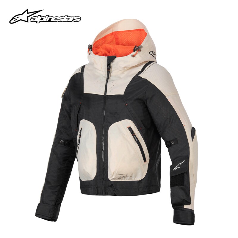 a星女士春夏季骑行服MOLLY网眼透气连帽休闲防摔机车服摩托车服