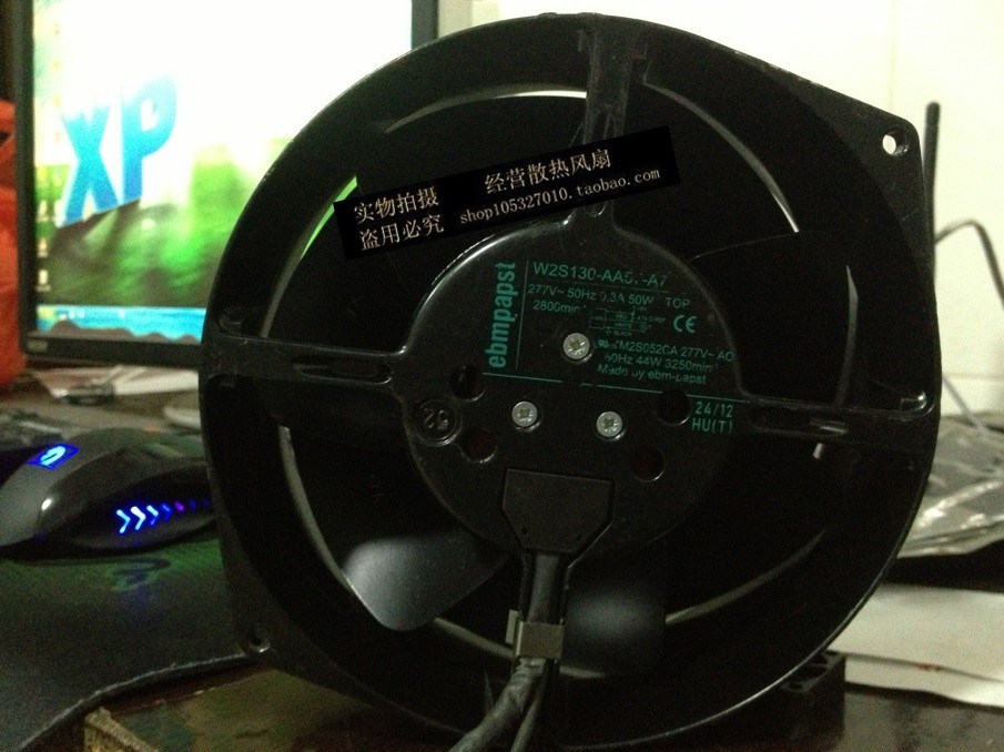 现货德国EBM 16CM 277V 50W 全金属 交流散热风扇W2S130-AA57-A7在类目 电脑硬件/显示器/电脑周边, 散热器/风扇中 - 来自Buy2taobao.com提供专业的淘宝代购服务