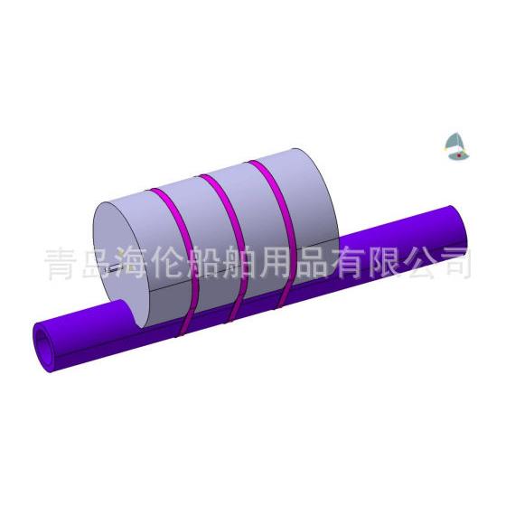聚氨酯水上管道浮体、石油管道浮体 航道漂浮警示灯桩