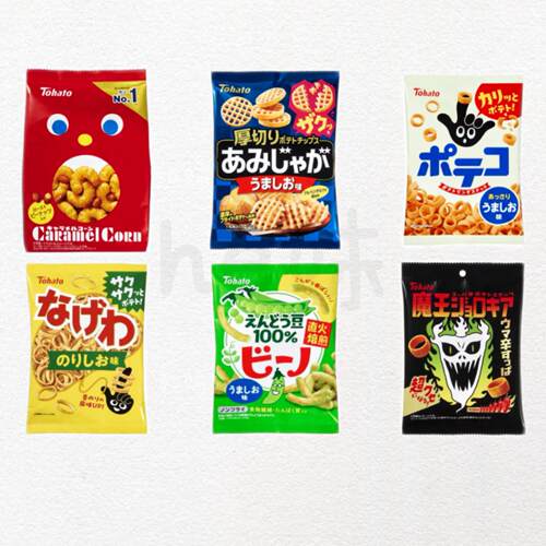 日本直邮Tohato桃哈多栗米条盐味